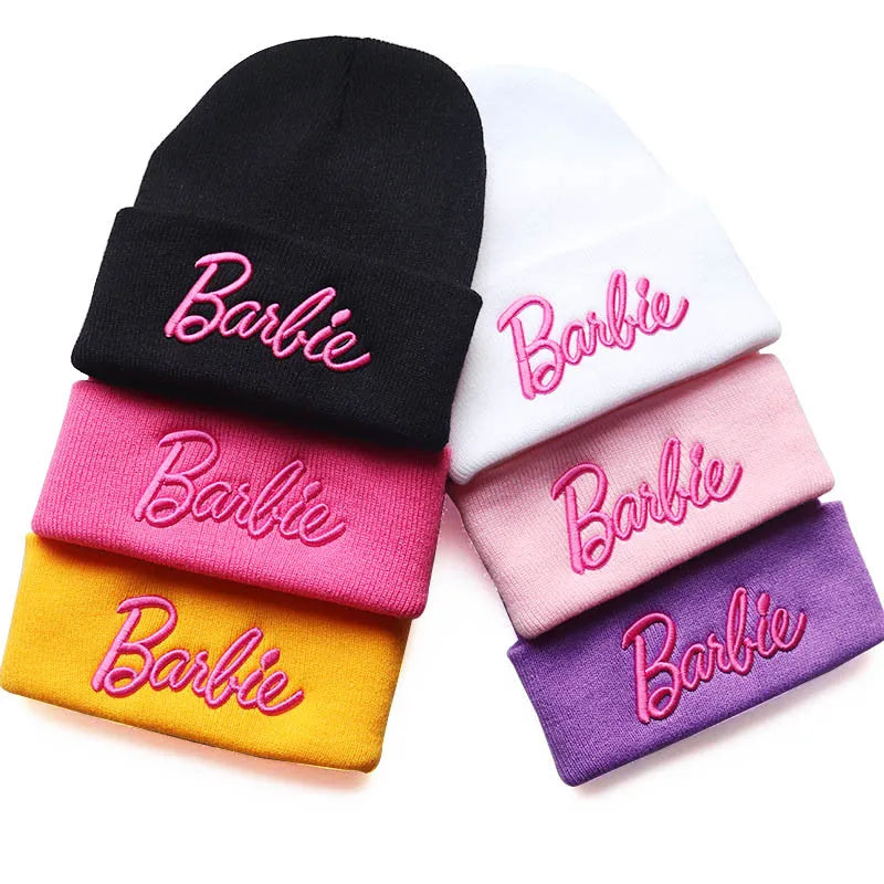 Barbie Letter Embroidery Beanies