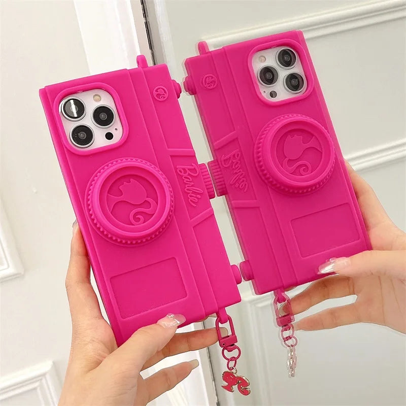 Barbie Holder Silicone Phone Case