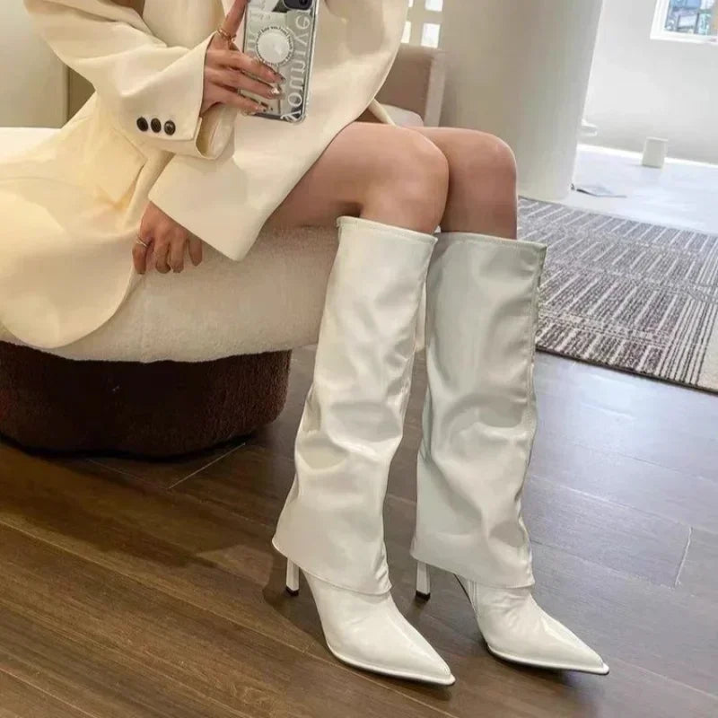 Cowboy Boots Knee High