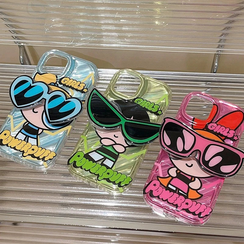 Powerpuff girls Phone Case For iPhone 14 13 12 11 Pro Max Plus  Cover