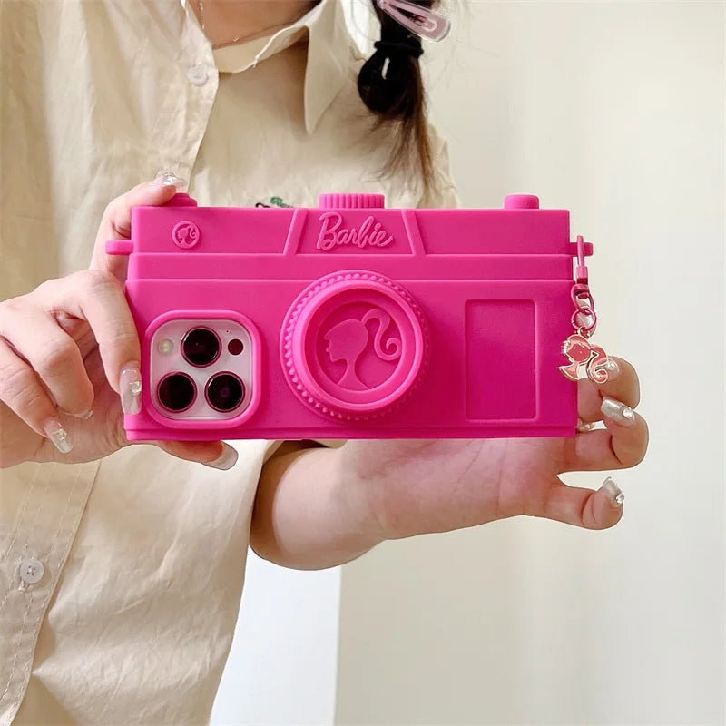 Barbie Holder Silicone Phone Case