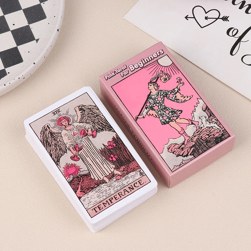 Pink Tarot For Beginners Tarot Card