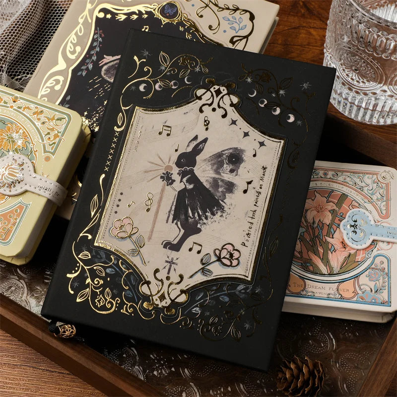 A5 Gothic Note Magnetic Buckle Book