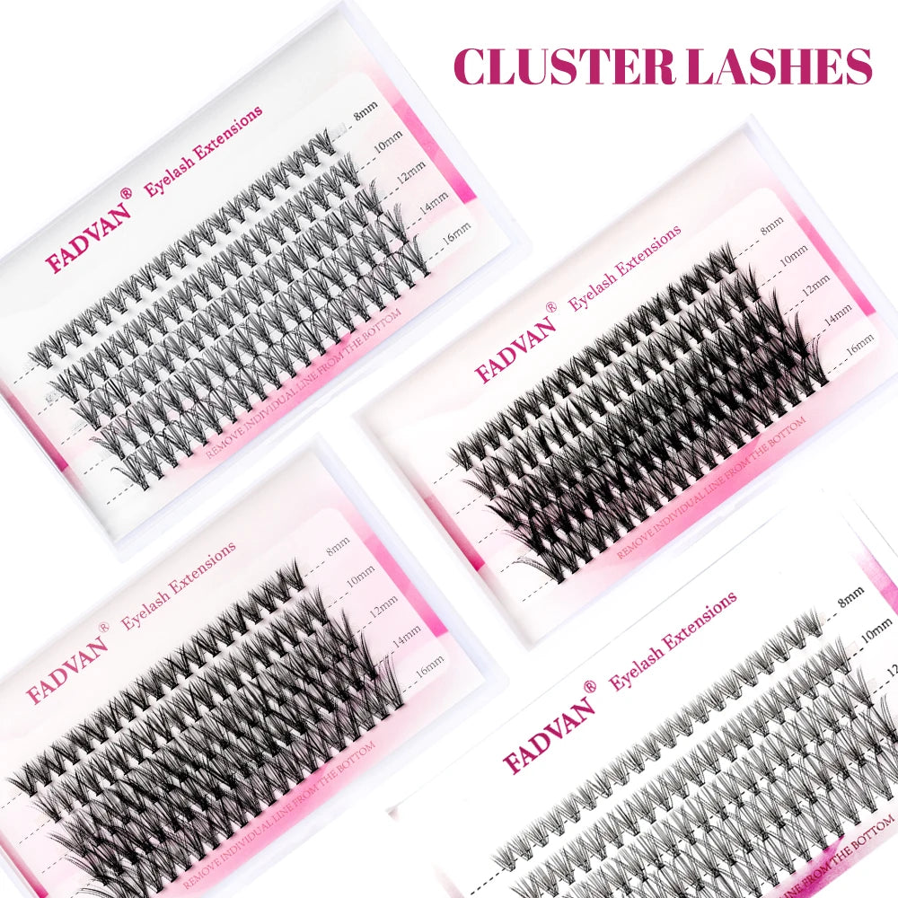 Cluster Eyelashes Individual 10D/20D/30D/40D Premade Volume Fan Lash Extension