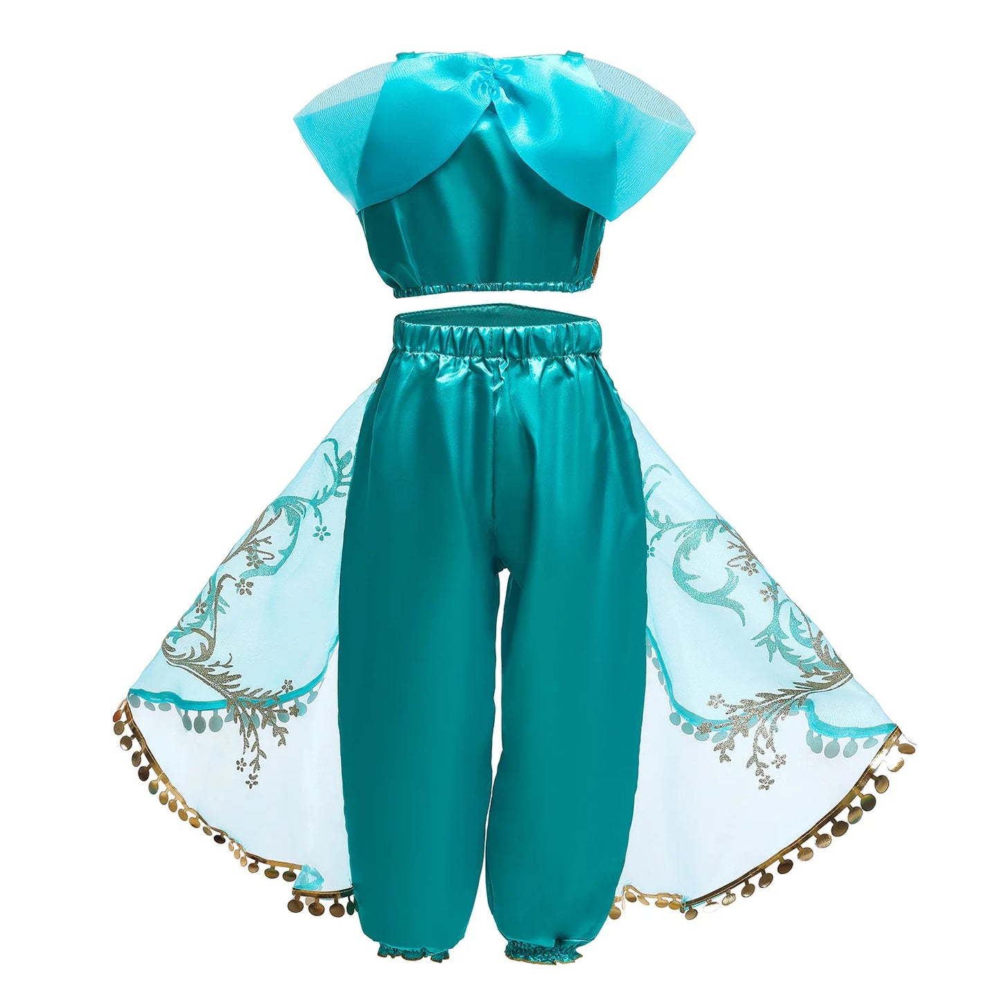 Jasmine Costume Aladdin Princess Dress