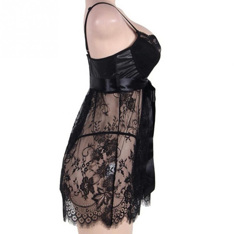 Plus Size Sexy Lingerie Dress