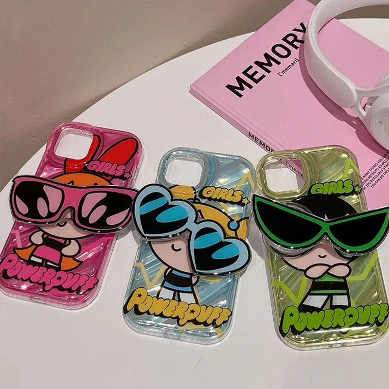 Powerpuff girls Phone Case For iPhone 14 13 12 11 Pro Max Plus  Cover