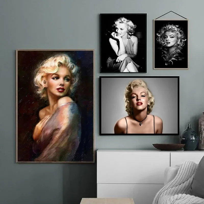 Marilyn Monroe Portrait Posters Prints Classic