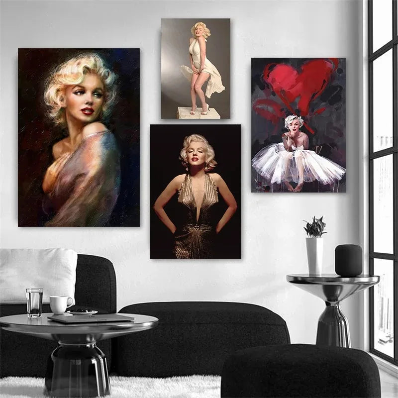 Marilyn Monroe Portrait Posters Prints Classic