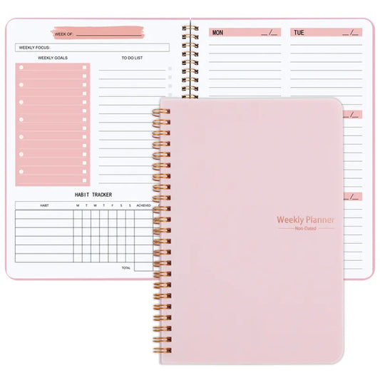 2024 Weekly Planner Agenda A5 Notebook Planner