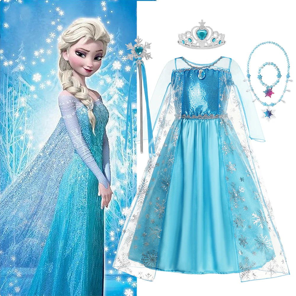 Disney Frozen Princess Elsa Dress