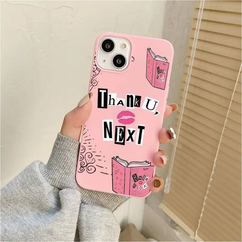 Burn Book Mean Girls Phone Case For Iphone 7 8 Plus X Xr Xs 11 12 13 Se2020 Mini Mobile Iphones 14 Pro Max Case